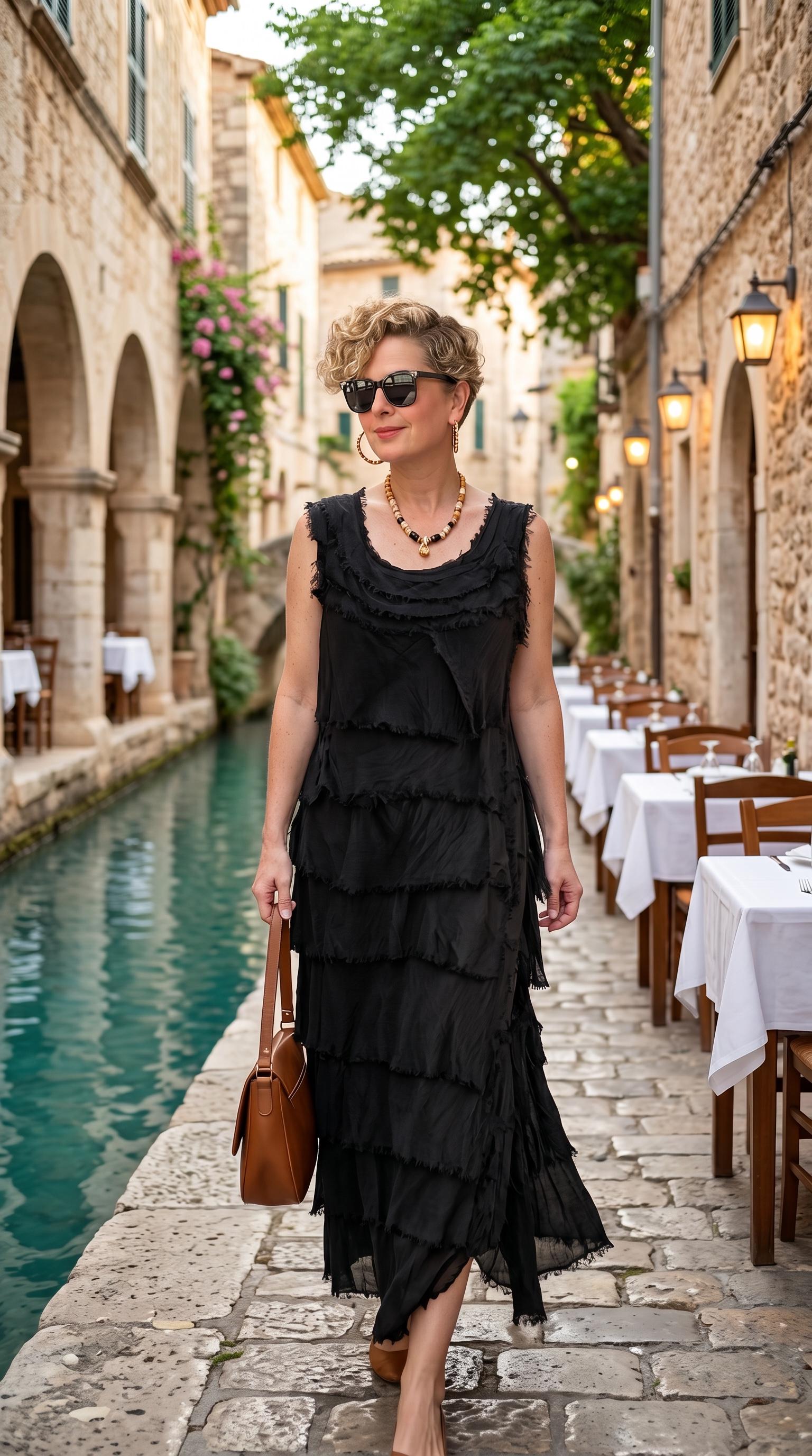 Layered Silk Dress - Etsy