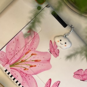 Cloud Dust Plug Charm – Cute Nintendo Switch Accessory