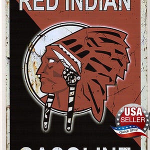 Vintage Indian Tin Signs - Etsy