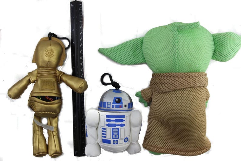 Scentsy Buddy Star Wars Plush •C-3PO •R2D2 •Baby Yoda •"Light Side of the Force" image 4