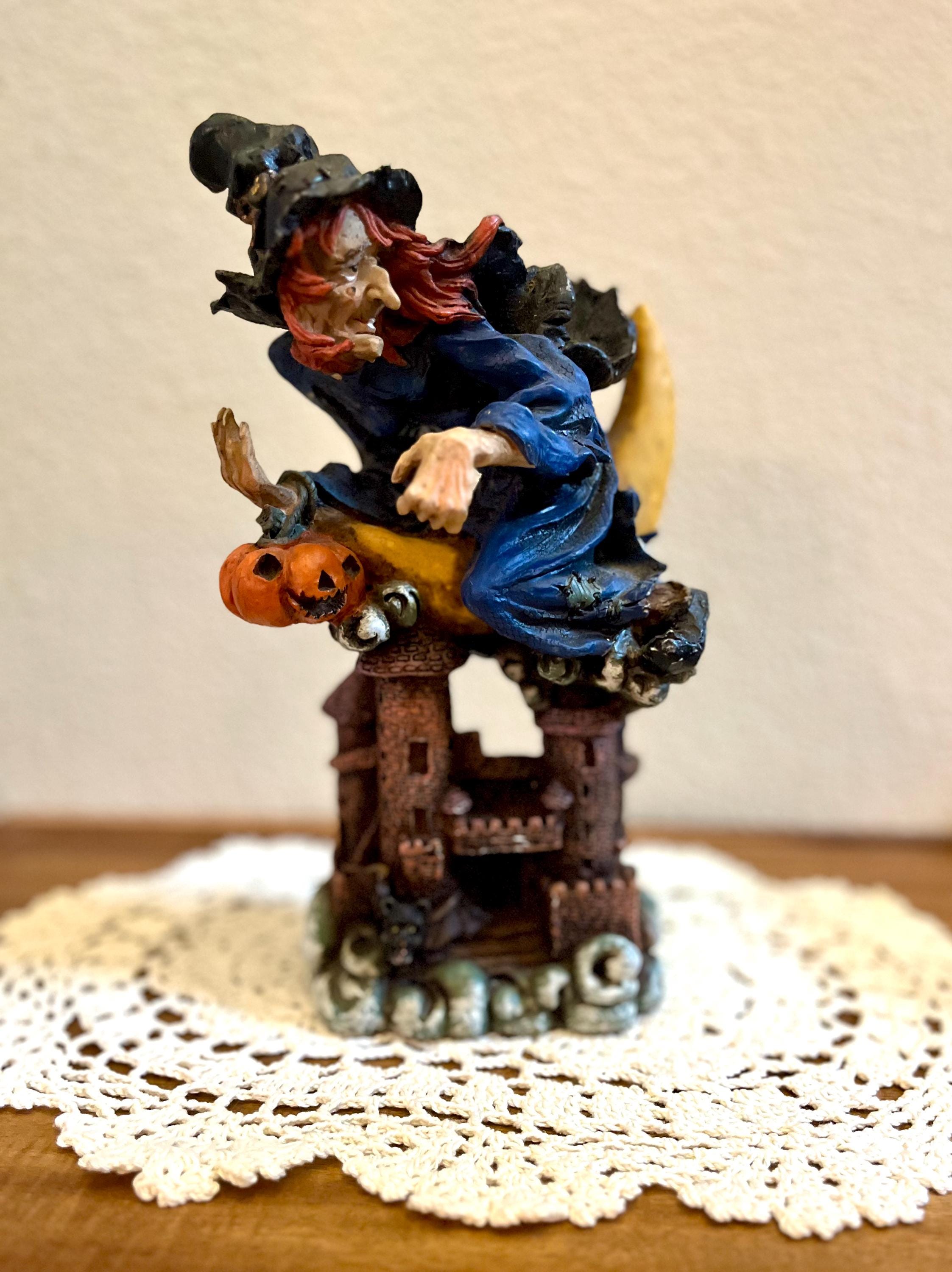 Vintage Castle Figurine - Etsy