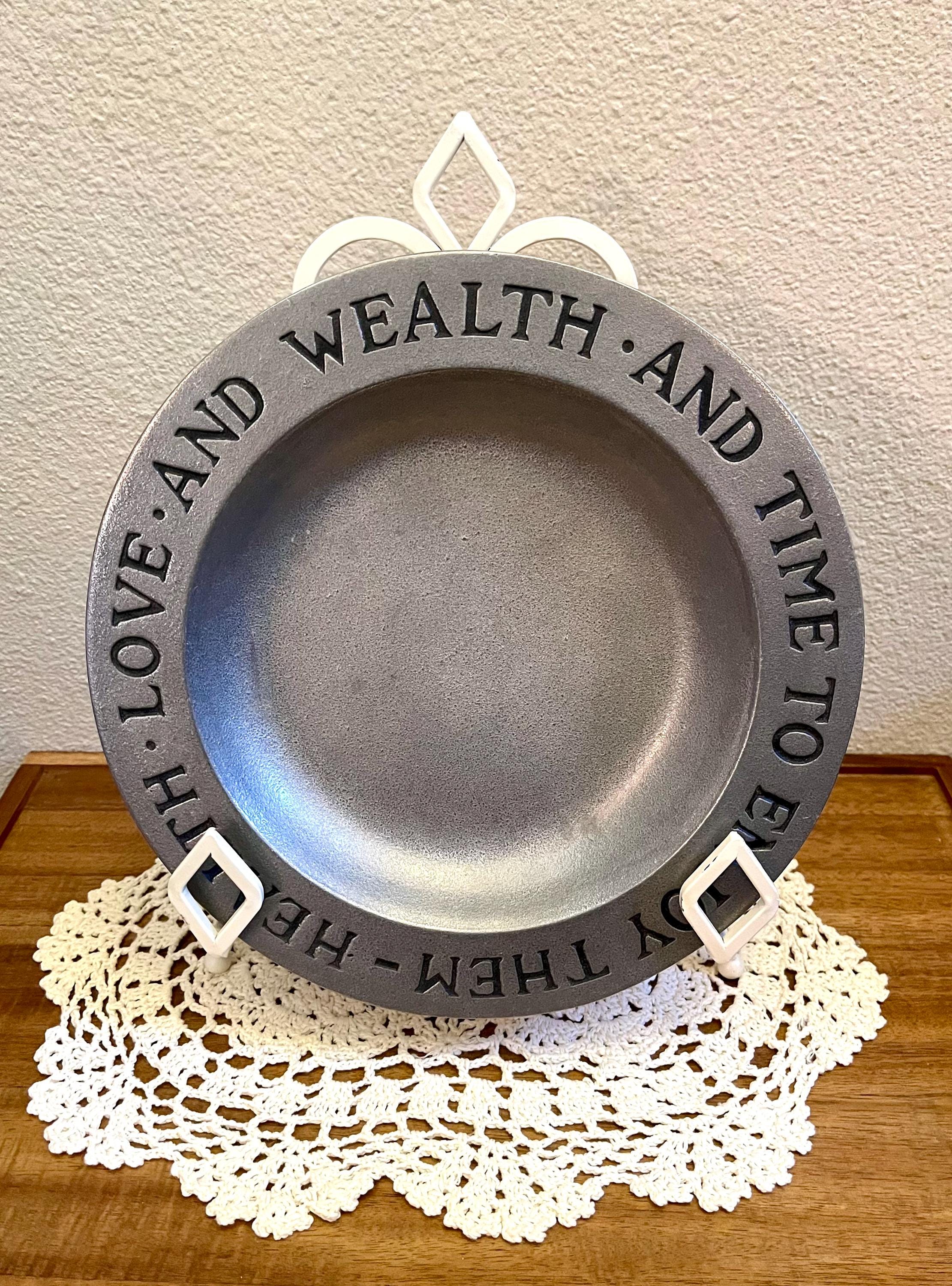 Wilton Columbia Pewter Plate - Etsy