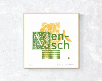 Culture Print - Chinese x German