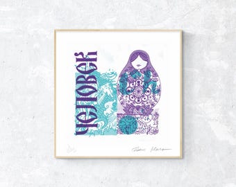 Culture Print - Russian x Japanese