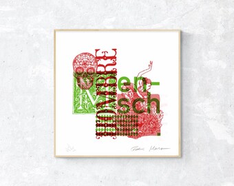 Culture Print - German x Spanish