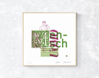 Culture Print - Italian x German