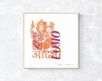 Culture Print - Indian x Italian