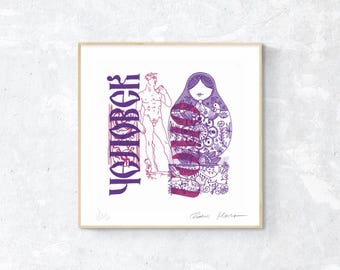 Culture Print - Russian x Italian