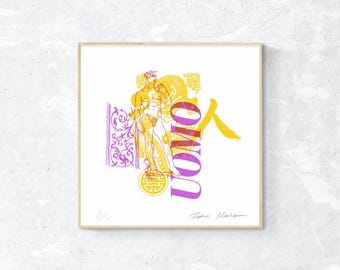Culture Print - Chinese x Italian