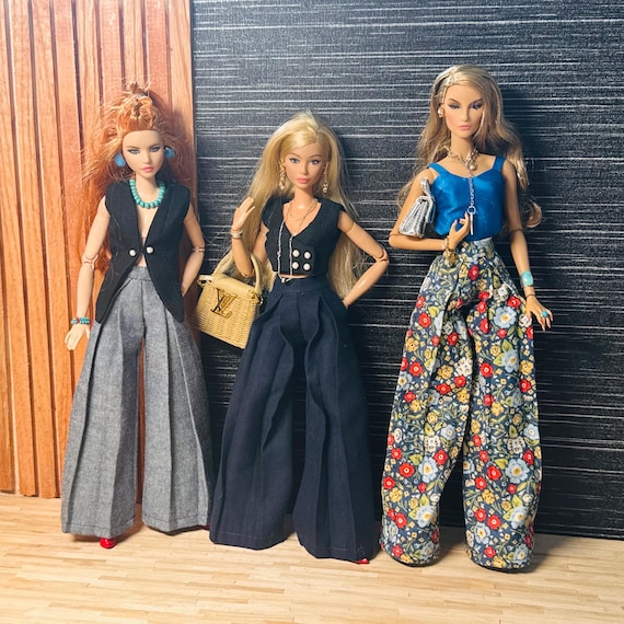 Trendy style pants for dolls