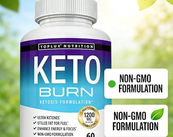 Burn Pills 1200mg - Advanced Ketosis Fat Burner for Women & Men | Supports Ketosis  Energy | Natural Non-GMO Formula | 60 Capsules