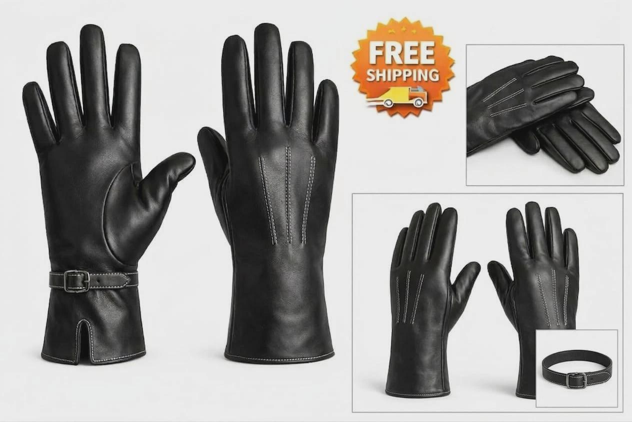 chinese dress ladies Leather Dress Gloves main image 1