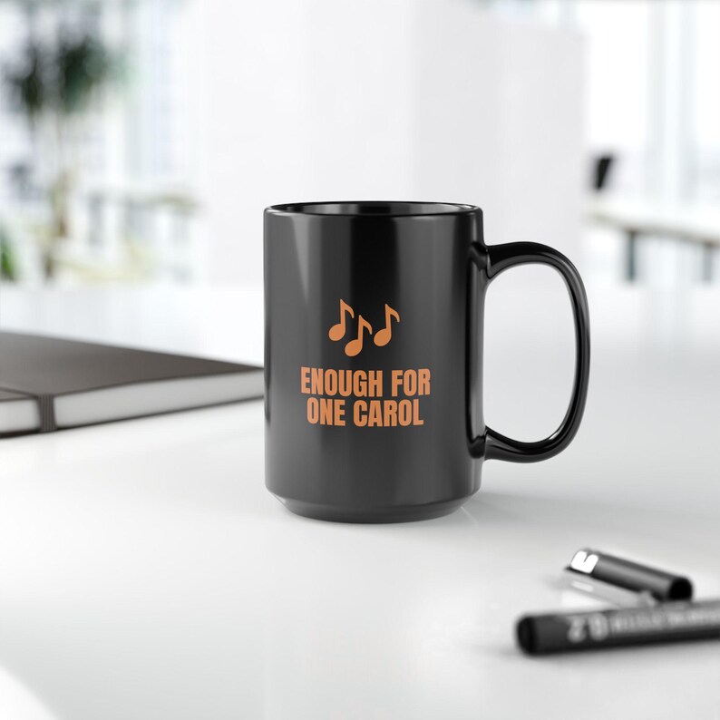 Tokens Left Enough for One Carol Mug | Funny AI Developer Christmas Mug 15oz image 8