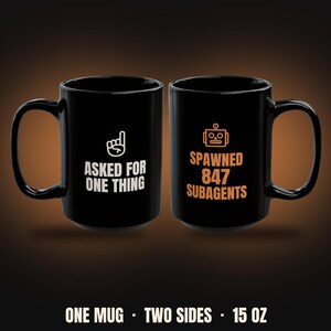 Claude AI Subagents Mug Funny Developer Coffee Mug