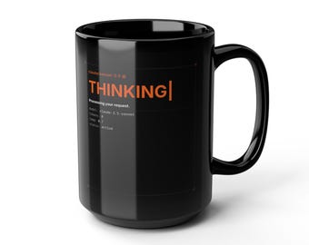 Claude Terminal | Developer Coffee Mug (Black 15oz)