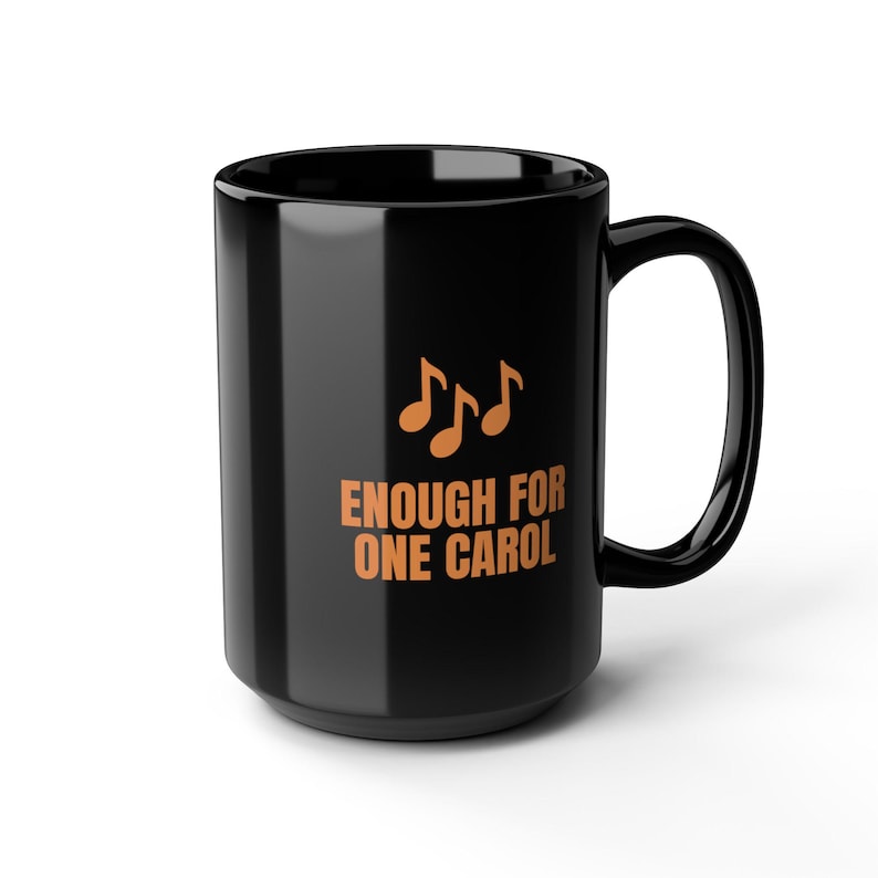 Tokens Left Enough for One Carol Mug | Funny AI Developer Christmas Mug 15oz image 5
