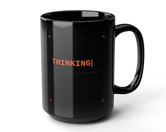 Claude Terminal | Developer Coffee Mug (Black 15oz)