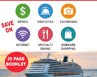 Save money on cruises, Cruise Planning Guide | First Time Cruiser Checklist, Budget Worksheet & Money Saving Tips