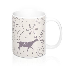 Winter Deer Coffee Mug 11Oz