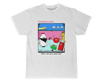 Tomversation When the milk goes bad Men's Short Sleeve Tee