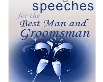 Wedding Speeches, Best Man Wedding Speech Guide – Funny & Heartfelt Toasts (Digital Download)