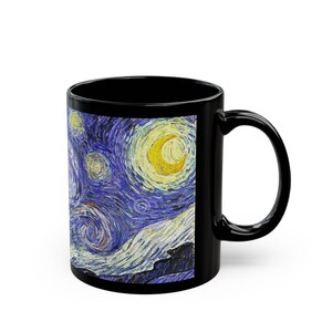 Starry Night Van Gogh 11 oz. coffee mug, tea mug, artist mug, art mug