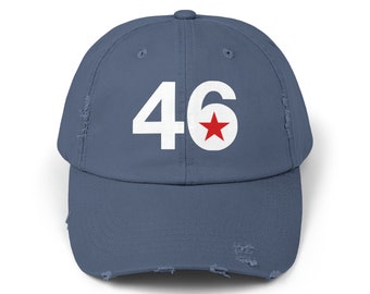 Biden Unisex Distressed baseball cap, Free Shipping - 46 cap, Biden for president cap,