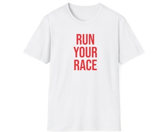 Run Your Race Unisex Softstyle T-Shirt