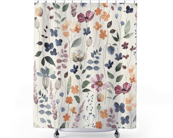 Beautiful Floral Shower Curtains, bathroom decor, bath decor