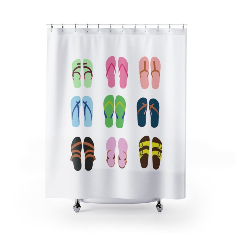 Shower Curtain- Flip Flop main image 0