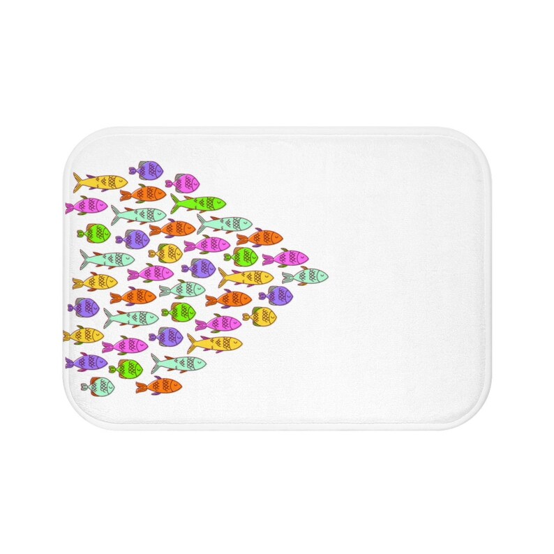 shower mat bathroom mat Fish Bath Mat