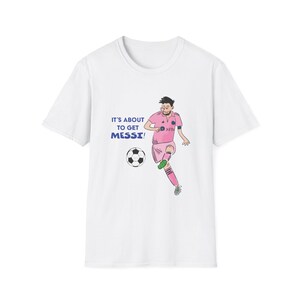 Messi Unisex Softstyle T-Shirt - Lionel Messi shirt, soccer, football