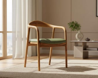 Luxury Handmade Dining Chair, Living Room Chairs, Wood Furniture