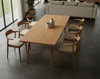 Walnut, Chestnut and Oak Dining Room Table, Living Room Tables, Wood Furniture