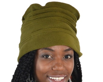 Boho, hippie, hippy, corduroy and fleece hat in assorted coulours