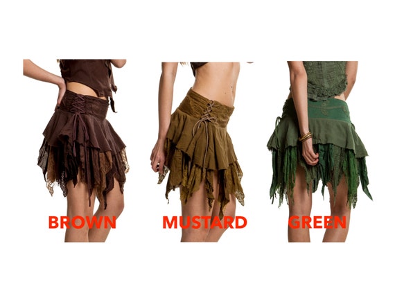 STEAMPUNK SKIRT, Elf Skirt, Pixie Skirt, Gypsie Skirt, Fairy Skirt, Ragged Skirt, Festival Skirt, Vegan Gift, Hippy Skirt, Coskkts - Etsy STEAMPUNK SKIRT, Elf Skirt, Pixie Skirt, Gypsie Skirt, Fairy Skirt, Ragged Skirt, Festival Skirt, Vegan Gift, Hippy Skirt, Coskkts - Etsy