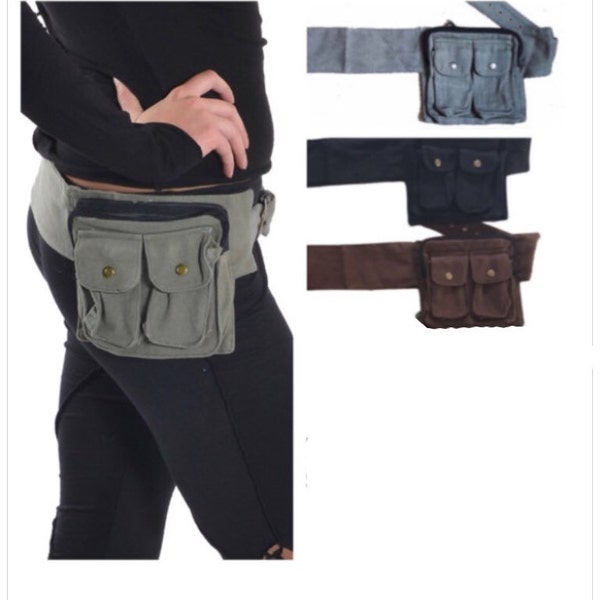 SALE - UTILITY BELT, Farblich sortiert, Fanny Pack, Canvas Taschengürtel, Festival Gürtel, Gürtel, Hüfttasche, Hüfttasche, Taillengurt, BUMBAg, Cnbeis