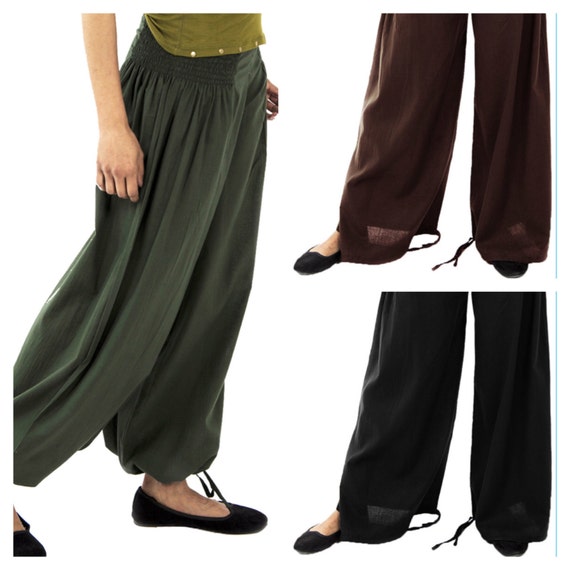 PANTALONI HAREM UNISEX pantaloni yoga pantaloni harem uomo | Etsy Italia