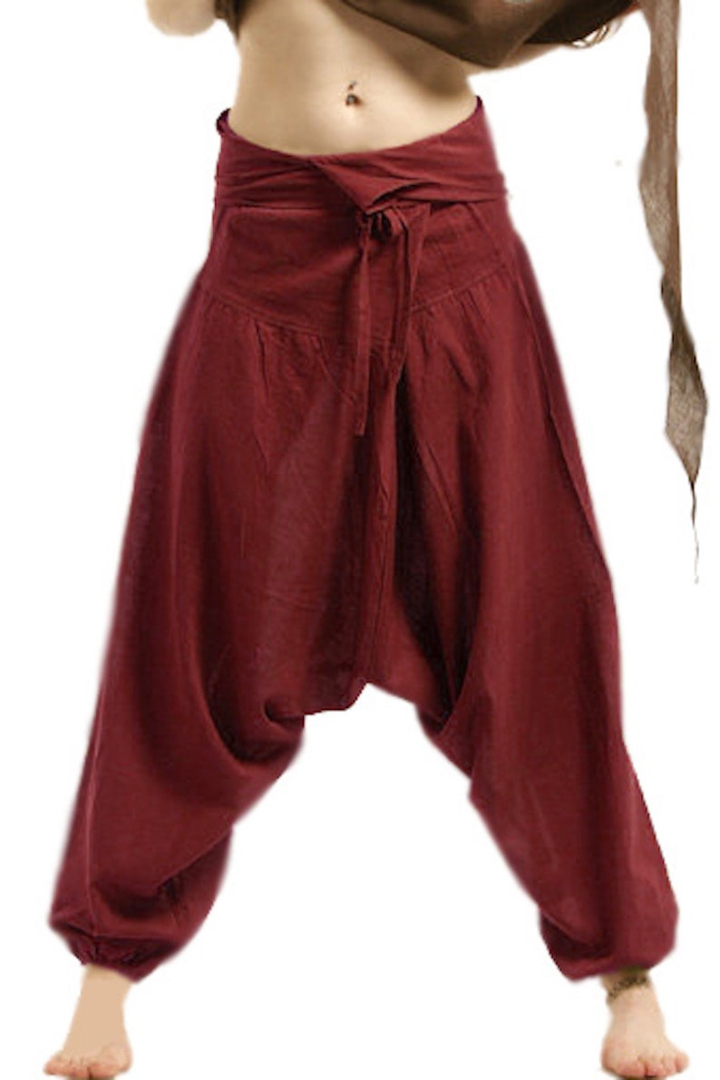 UNISEX FISHERMEN pants yoga trousers harem pants men harem Etsy