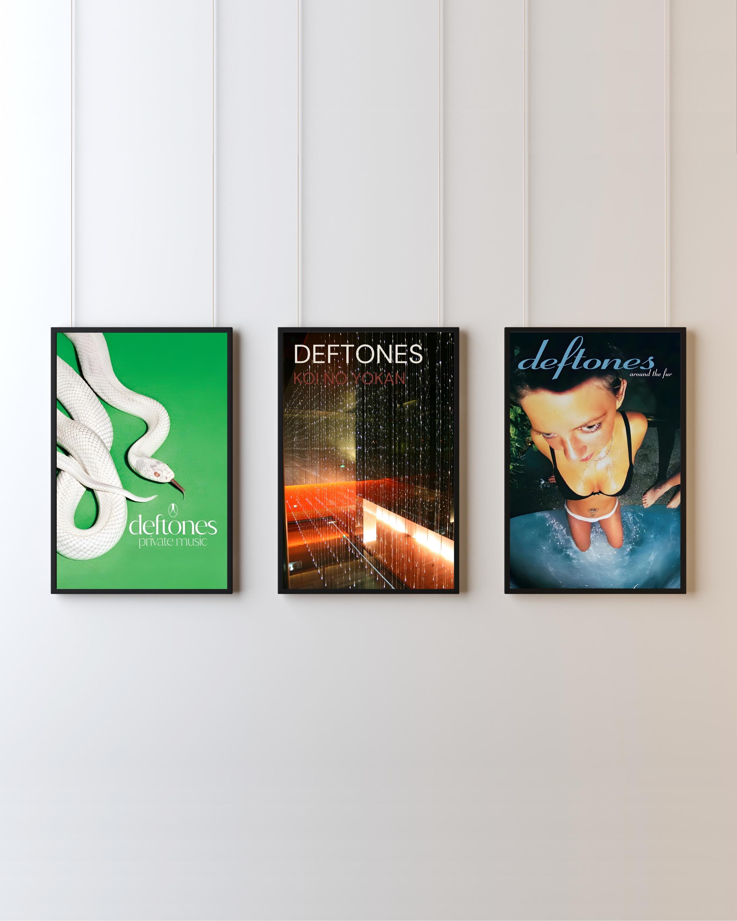 Deftones poster - Etsy 日本