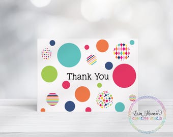 Produktbild von Bubbles Thank You Karten – 24 Karten & Umschläge, 12,4 X 8,6 Cm, Aus Recyceltem Papier, Mit Blanko-Innenseite