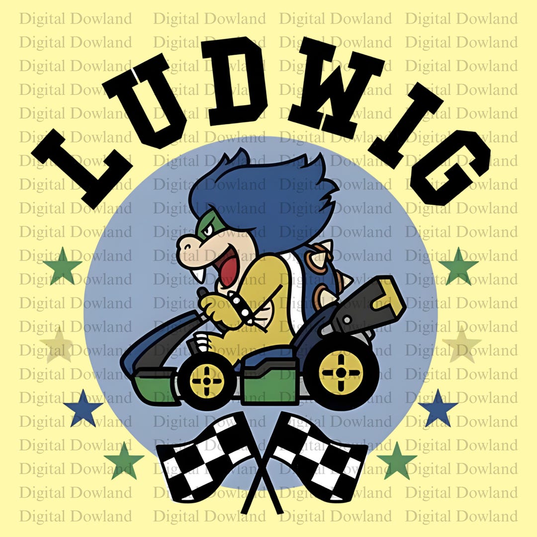 Ludwig Von Koopa PNG, Racing Turtle Clipart, Video Game Character ...