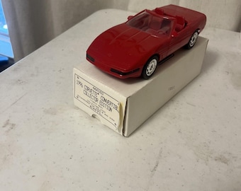 Ertl 1996 Corvette Convertible Torch Red 1:25 Promo Car #6621EO - NEW