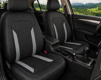4PCS Cooling front Car Seat Covers – Breathable Mesh Construction with Foam Padding, Universal Car Seat Protectors