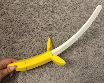Banana Sword twist and open
