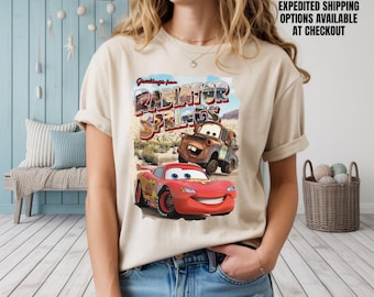 Disney The Cars Radiator Springs T-Shirt, Family Travel Outfit