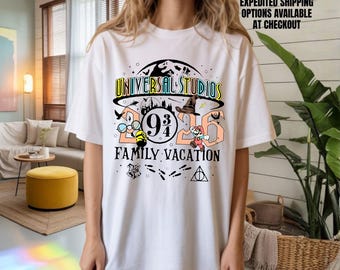 Wizarding World Shirt, Magical School Shirt, Universal Studios 2026 Family Trip Sweatshirt, Comfort Colors