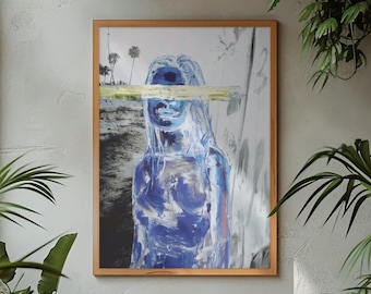 Póster del álbum By The Way de Red Hot Chili Peppers / Impresión de la portada del álbum / Arte mural de rock indie / Decoración de música alternativa / Póster de RHCP, regalo para fans