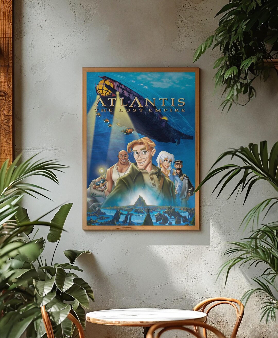 Atlantis the Lost Empire Poster | Disney Milo Wall Art | Adventure ...