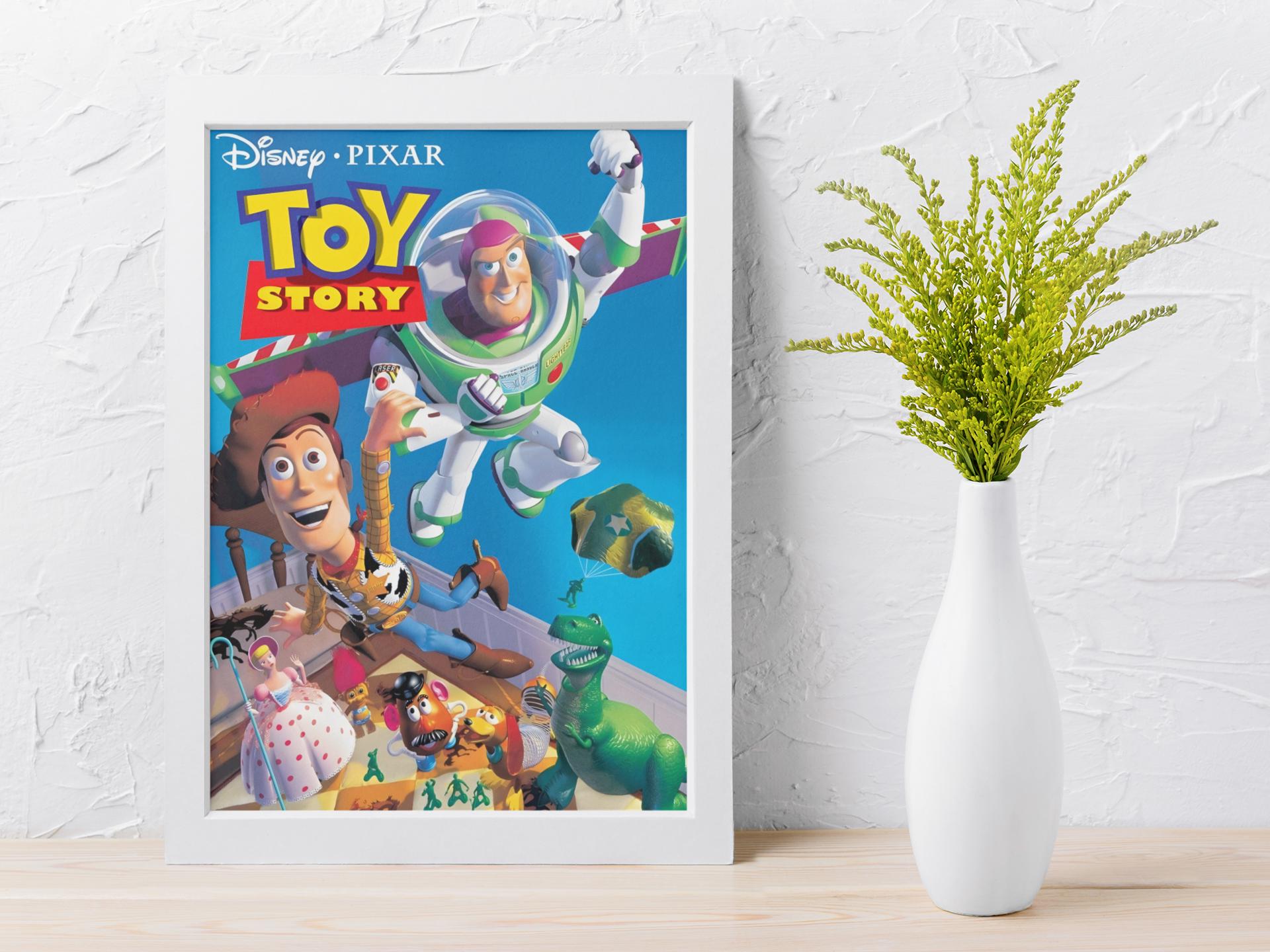 Toy Story Animated Movie Wall Art | Disney Pixar Wall Art | Kids Room ...